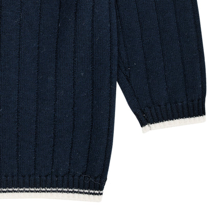 Copenhagen Colors - Merino Polo Shirt Navy
