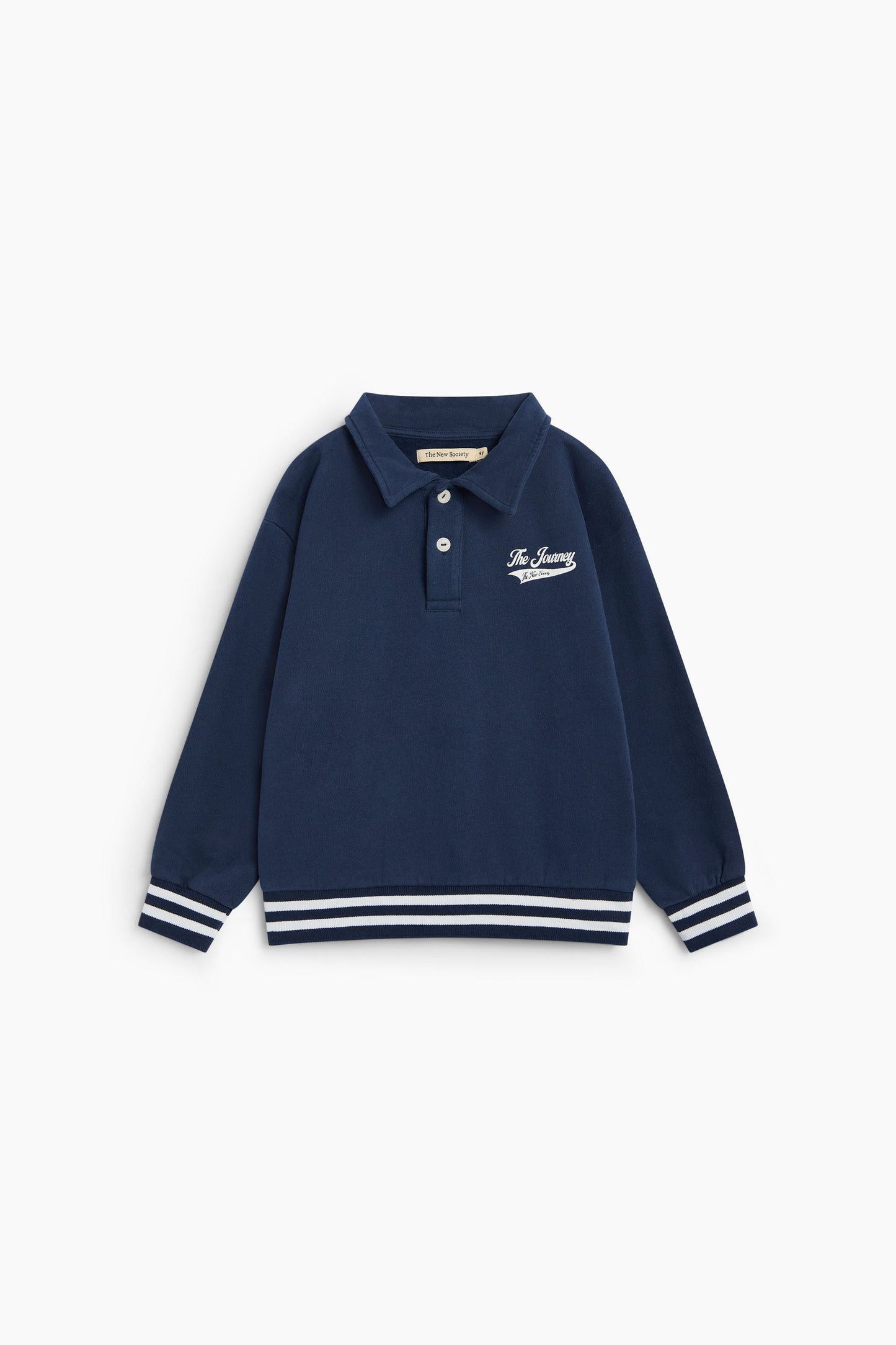 The New Society - Misty Polo Shirt | Black Iris