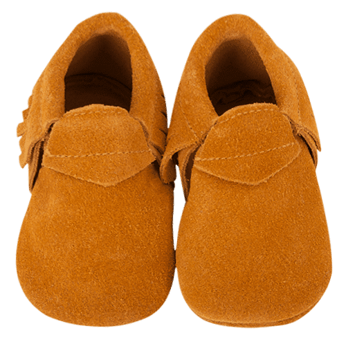 Mocassins Babyslipper camel