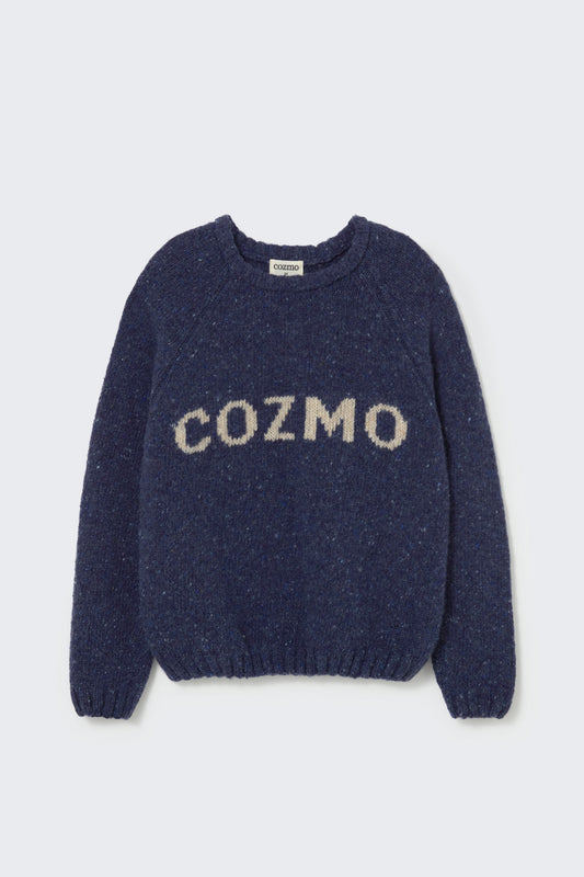 Cozmo - NILO Gebreide Trui | Navy