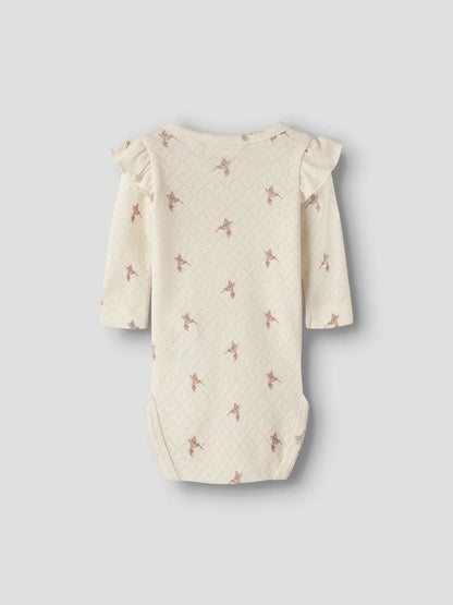 Lil' Atelier - Baby Romper Sille Slim Body | Coconut Milk