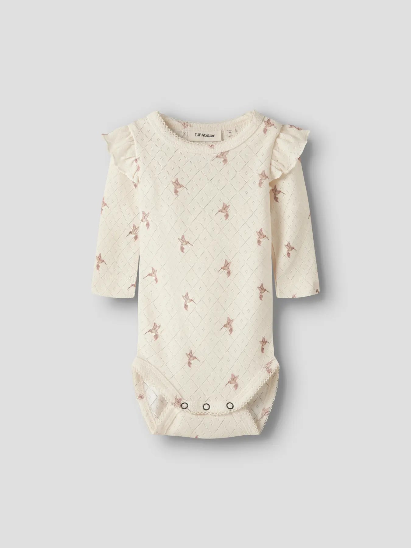 Lil' Atelier - Baby Romper Sille Slim Body | Coconut Milk