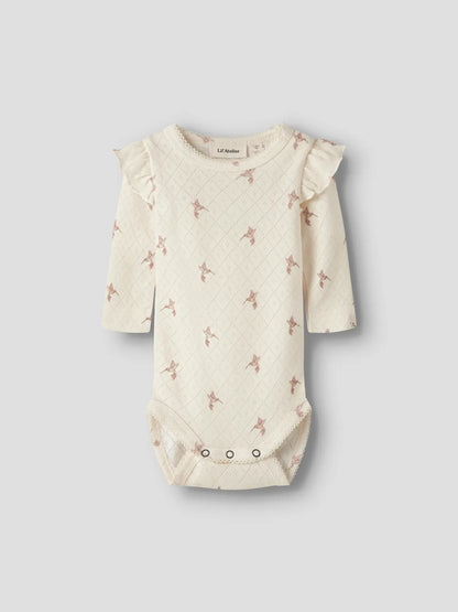 Lil' Atelier - Baby Romper Sille Slim Body | Coconut Milk