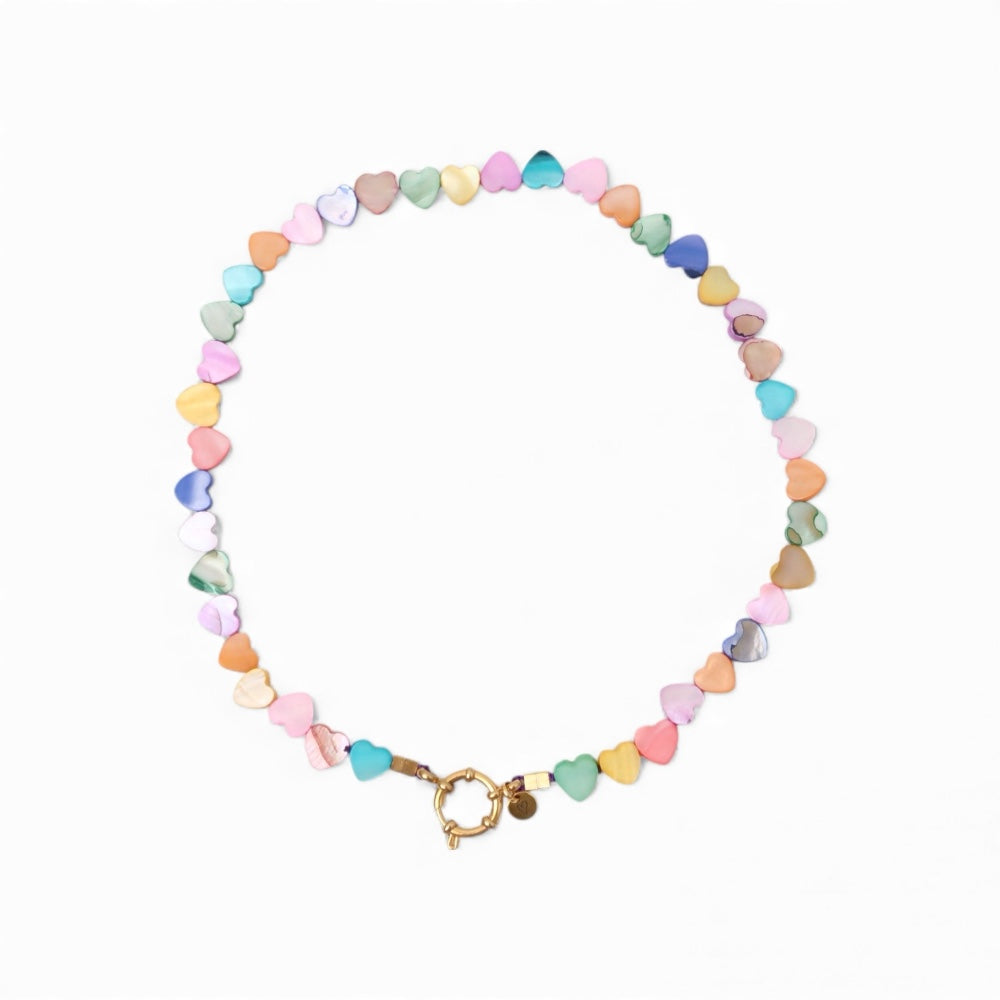 LOVEissue - Necklace | shell cube pastel