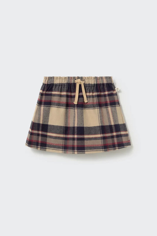 Cozmo - OLBIA Geruite Flanellen Rok met Ingebouwde Short | Multi