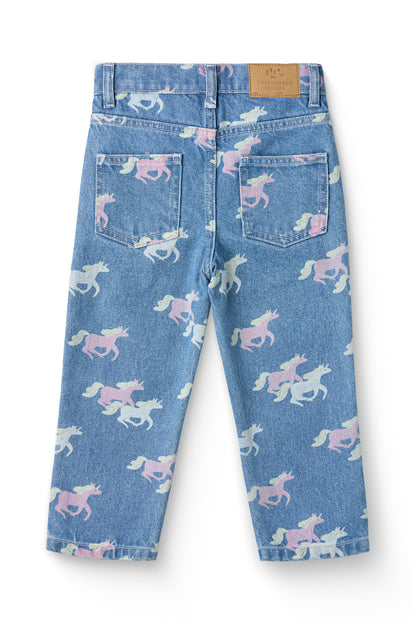 Copenhagen Colors – Biologische Jeans met Unicorn Print