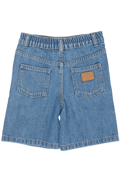 Copenhagen Colors - Wide Leg Denim Shorts