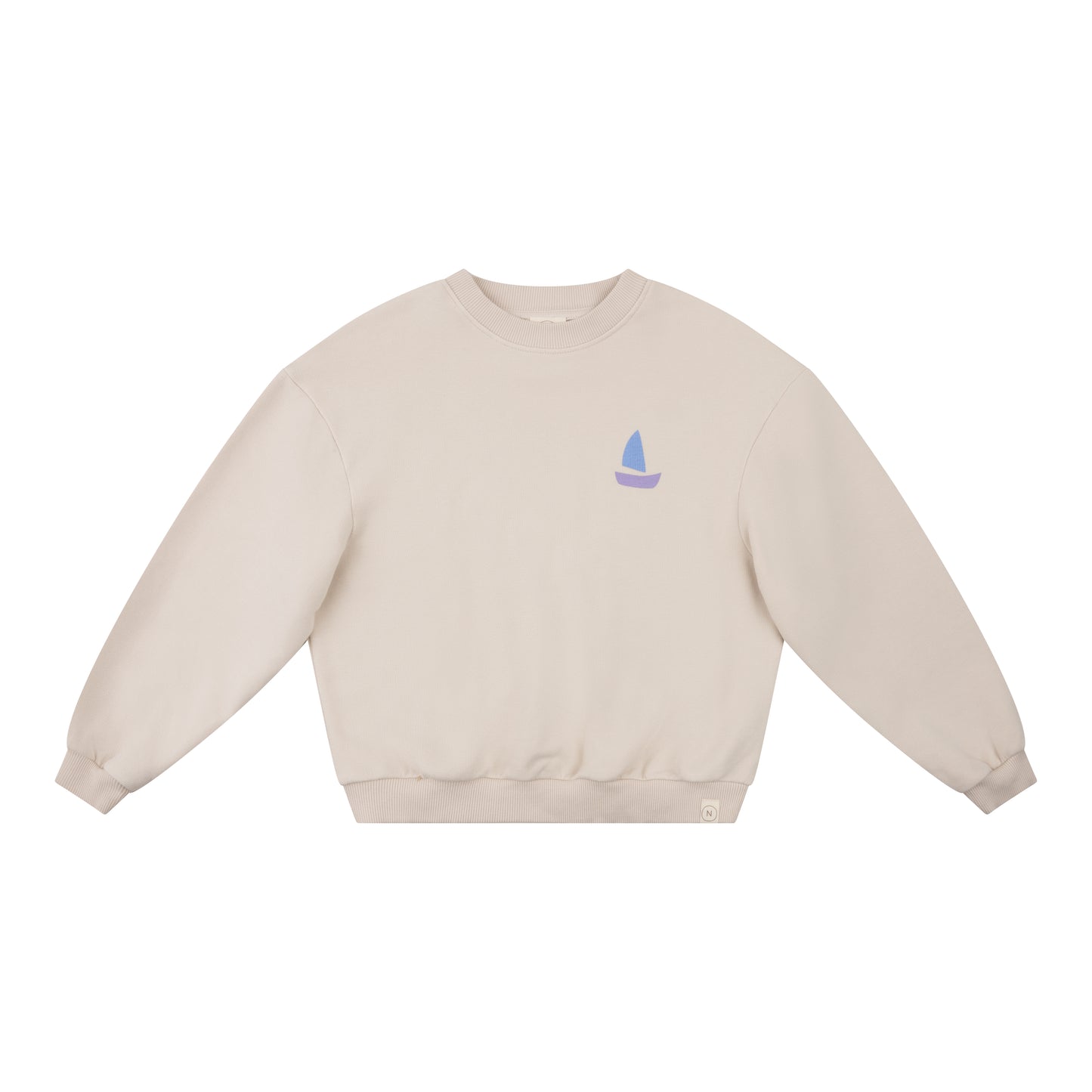 Navy Natural – Oversized Sweater Small Boat