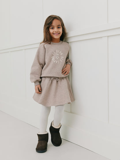 Sofie Schnoor - KIDS ElisKB Sweater | Brown Melange