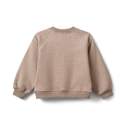 Sofie Schnoor - KIDS ElisKB Sweater | Brown Melange