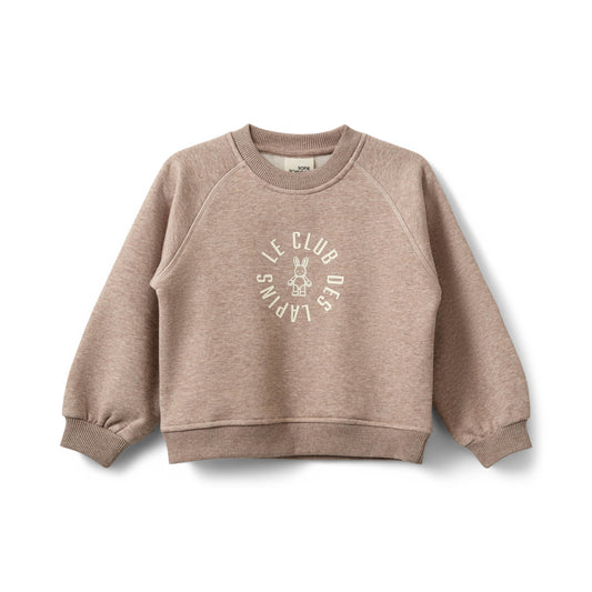 Sofie Schnoor - KIDS ElisKB Sweater | Brown Melange