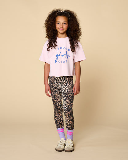 Petit Blush - Meisjes T-Shirt Strong Girls | Pale Lilac