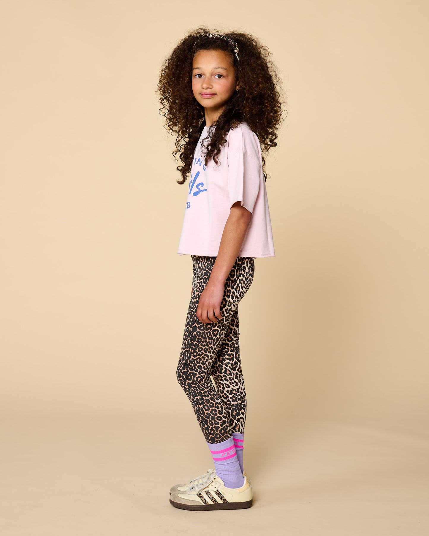 Petit Blush - Meisjes T-Shirt Strong Girls | Pale Lilac