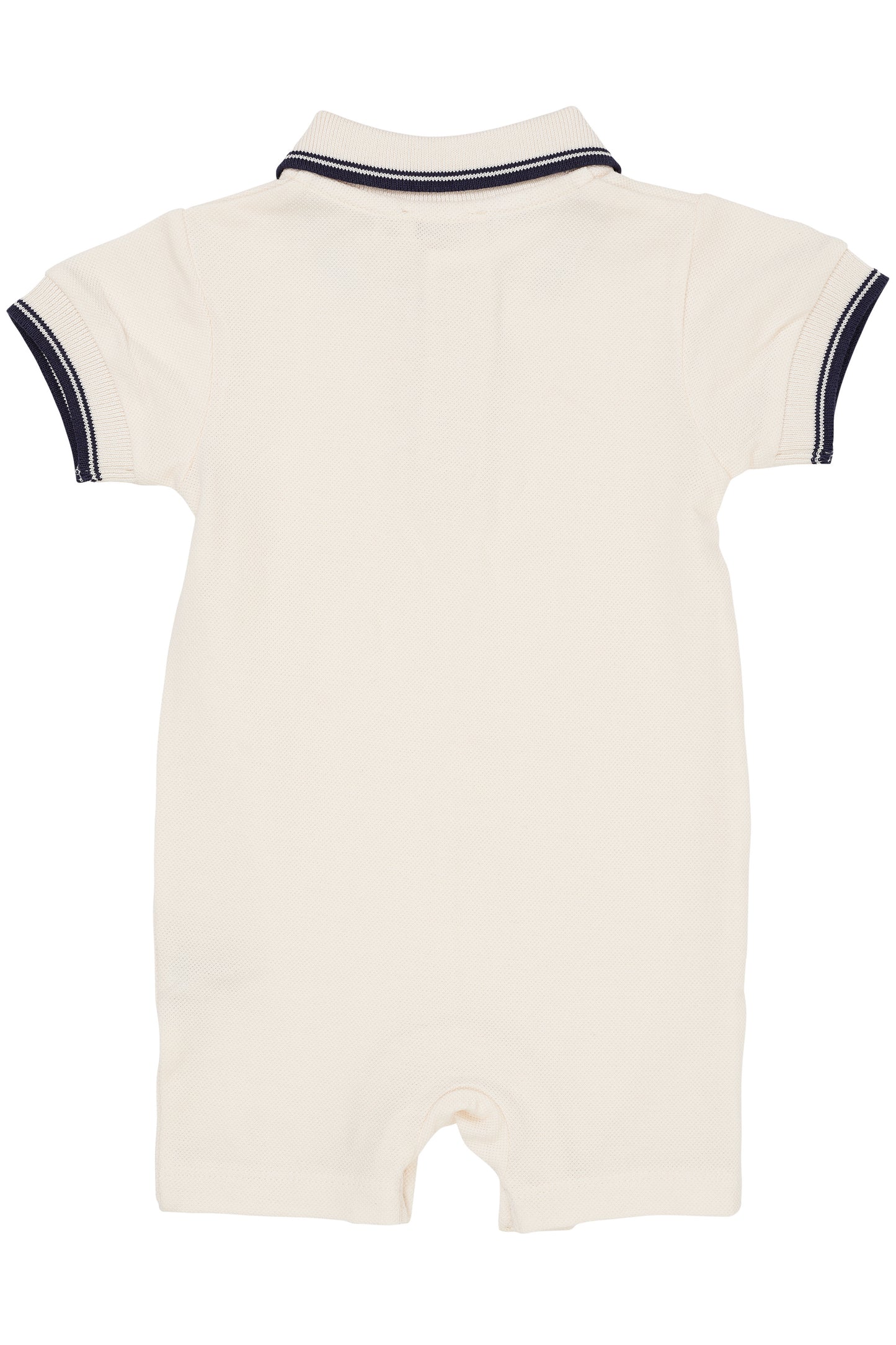 Copenhagen Colors - Pique Polo Romper Cream