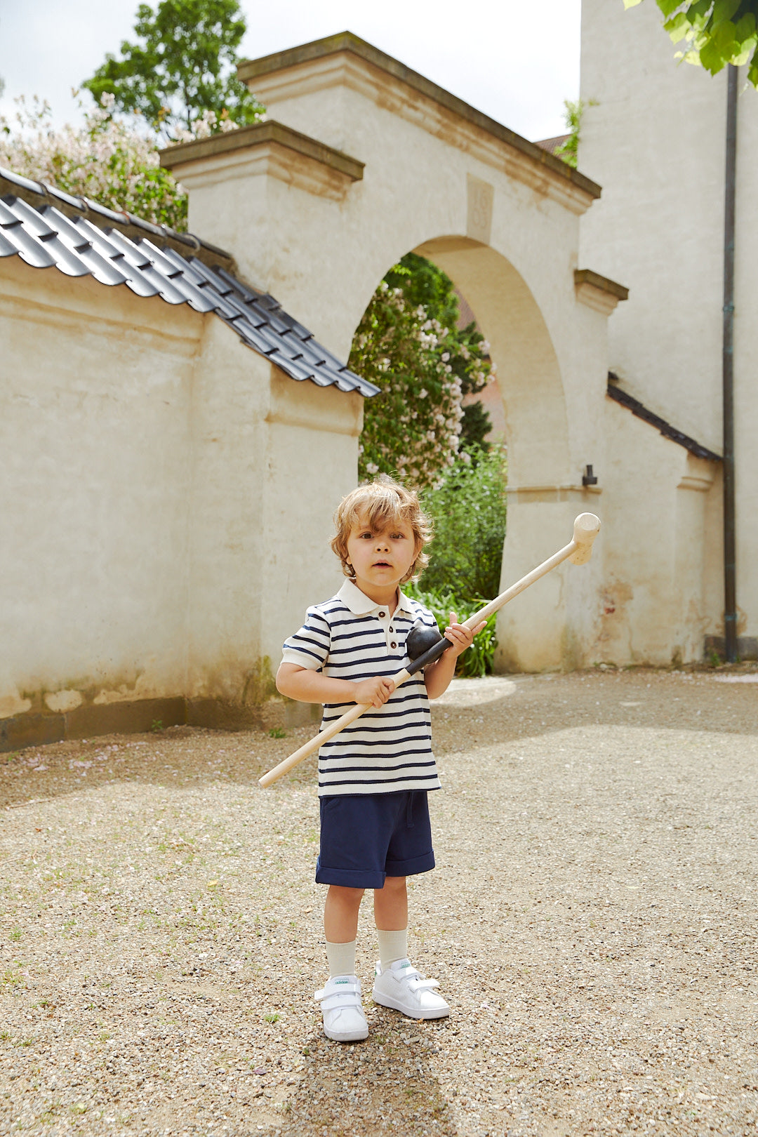 Copenhagen Colors - Pique Stripe Polo Shirt