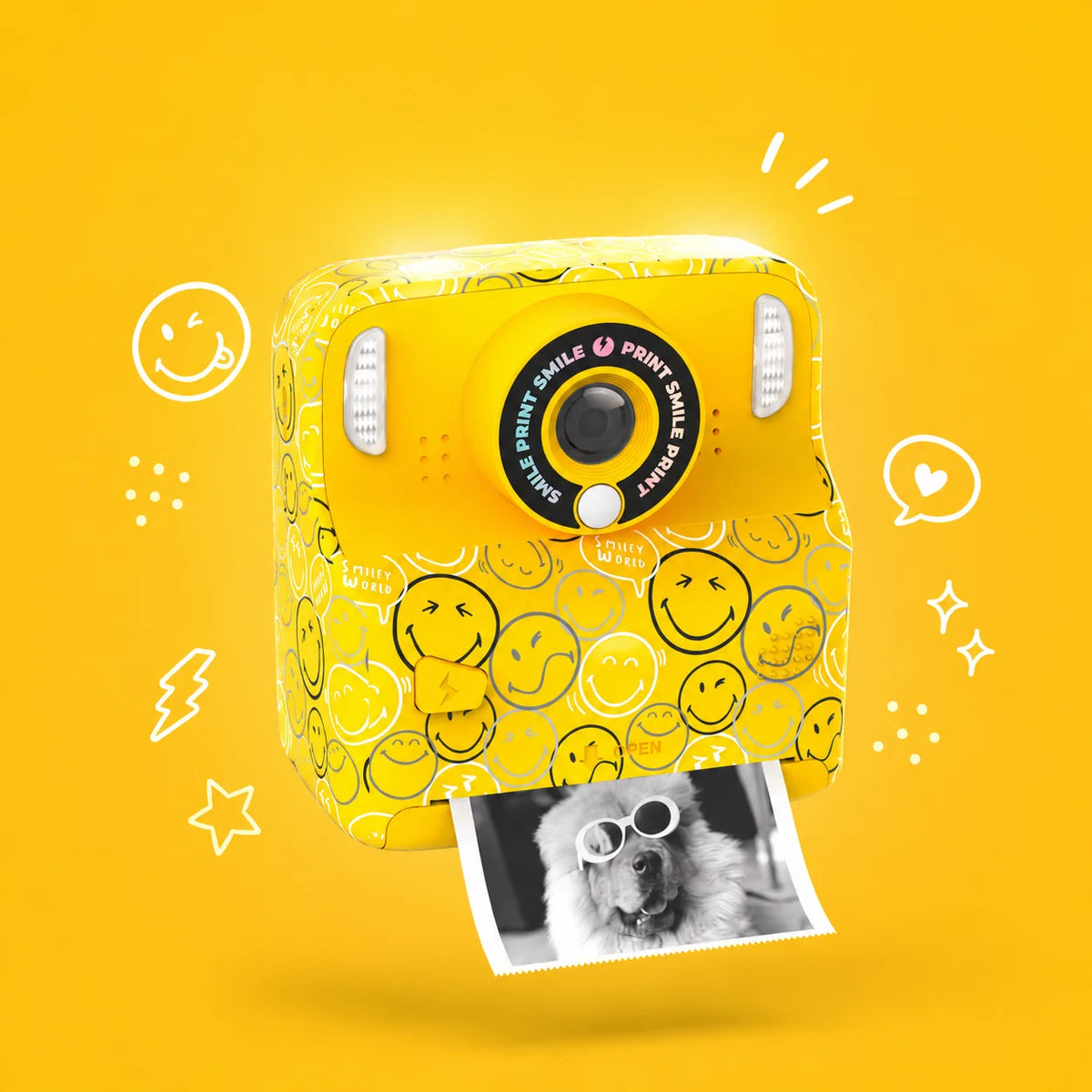 MOB Paris - PixiSmiley Camera Smiley World® | Yellow