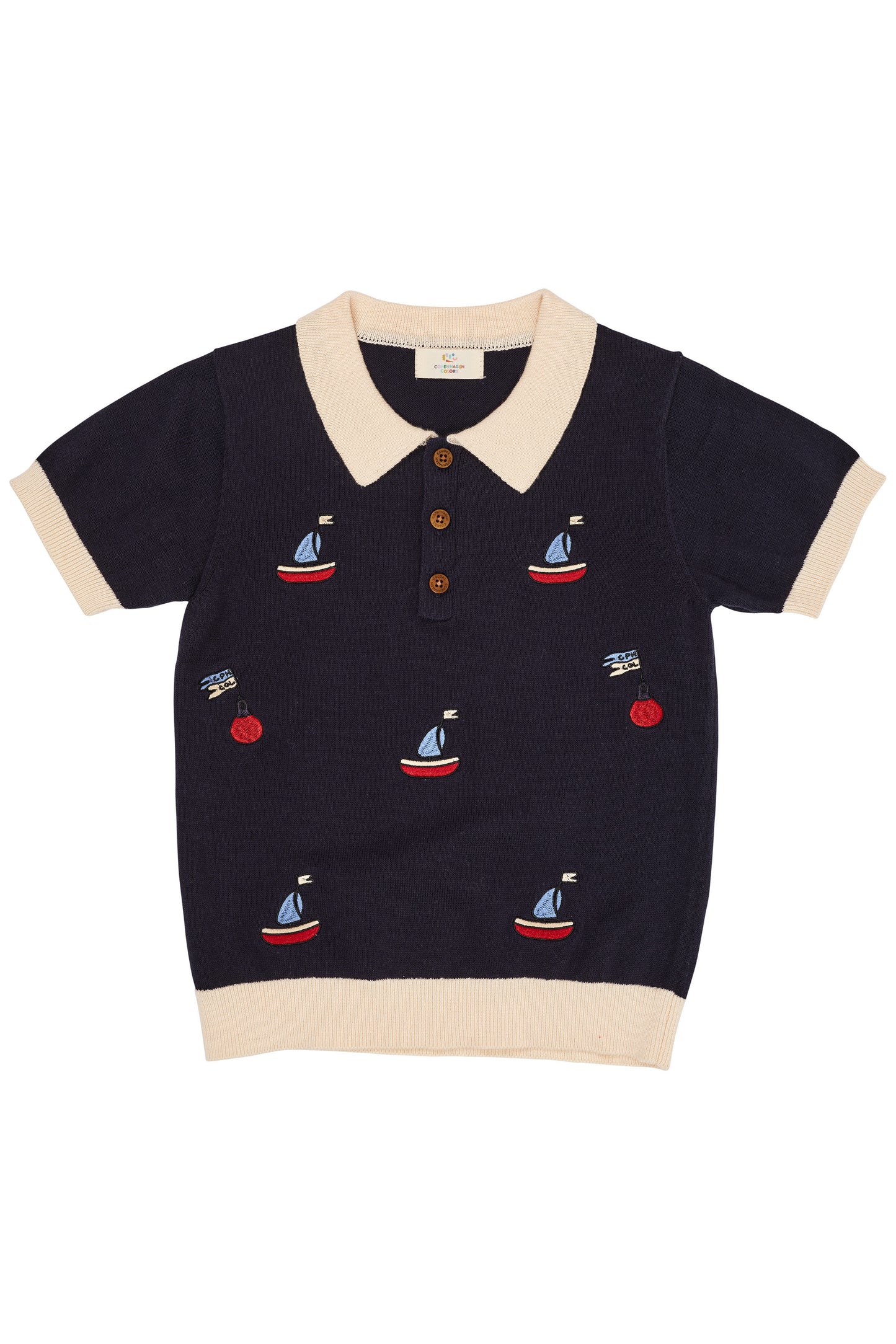 Copenhagen Colors - Polo Shirt met borduur