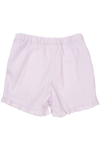 Copenhagen Colors - Poplin Frill Shorts Lavender