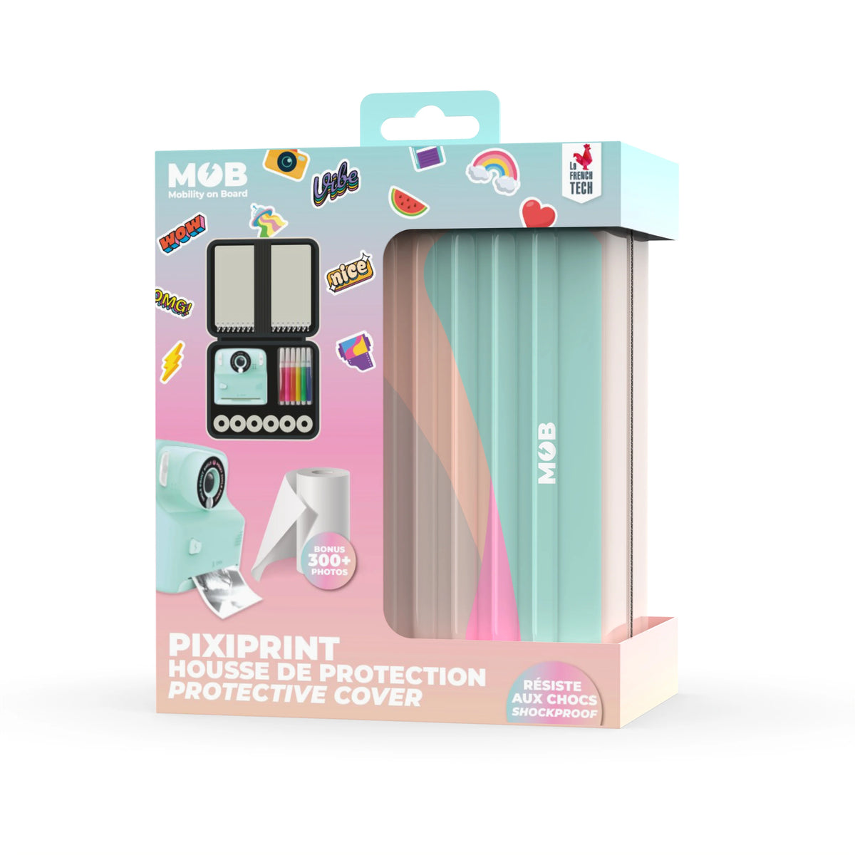 MOB Paris - PixiPrint Travel Kit V2 | Cameratas met 4 Printrollen