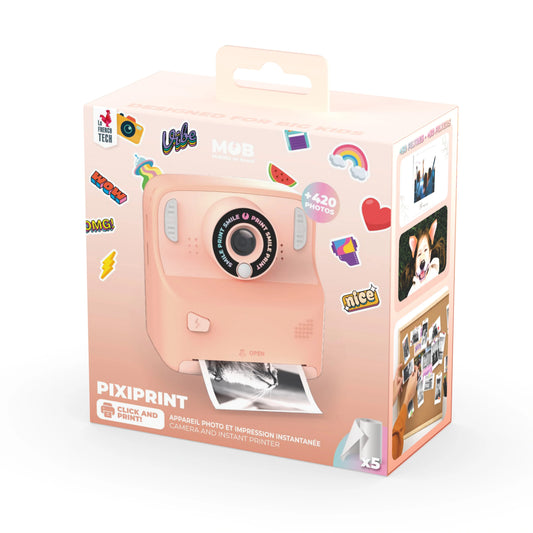 MOB Paris - PixiSmiley Camera | Pink