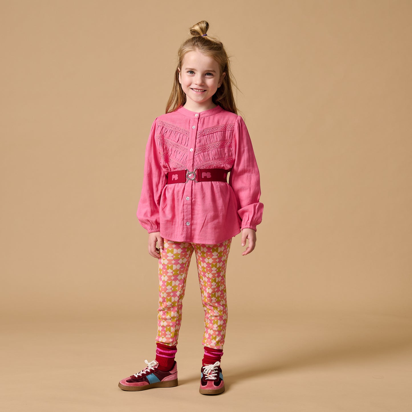 Petit Blush - Rib Legging Diabolo