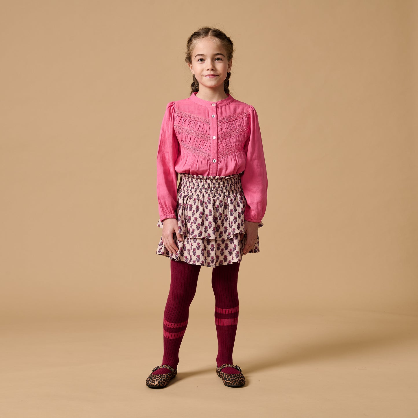 Petit Blush - Daisy Blouse Fruit Dove