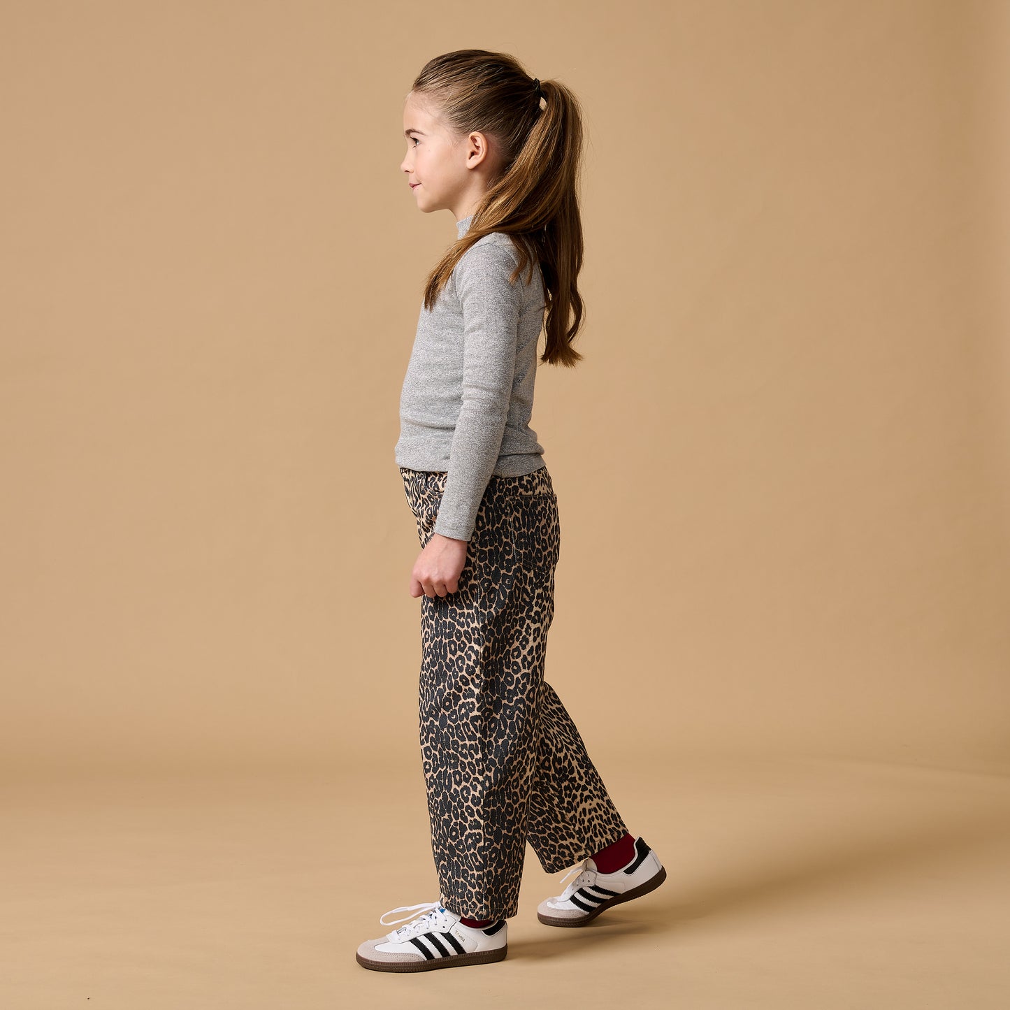 Petit Blush - Turtle Neck Silver Lurex