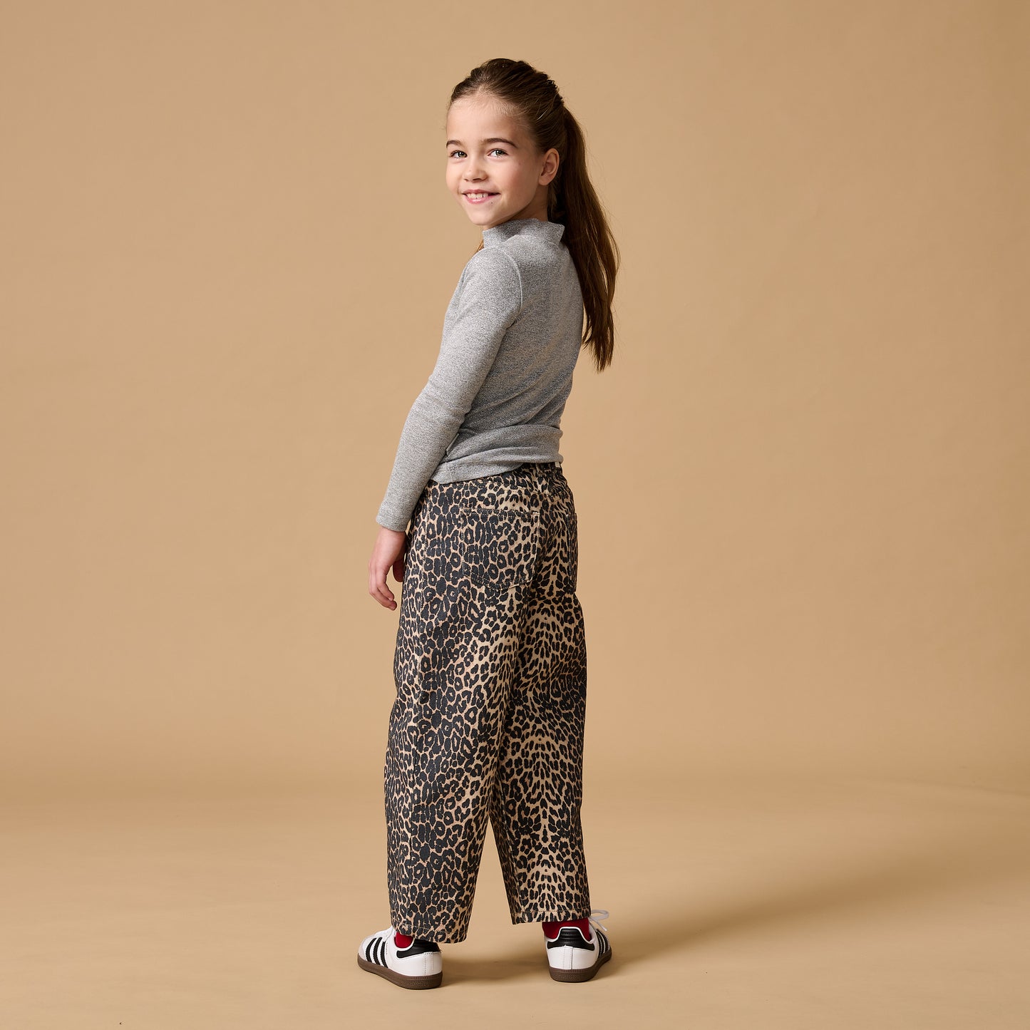 Petit Blush - Turtle Neck Silver Lurex