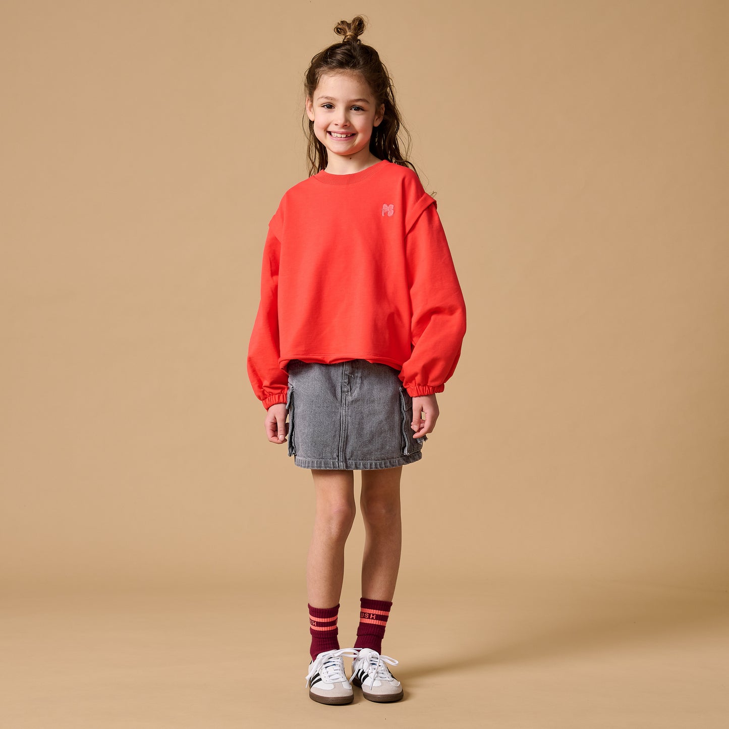 Petit Blush - Carly Sweater Peach