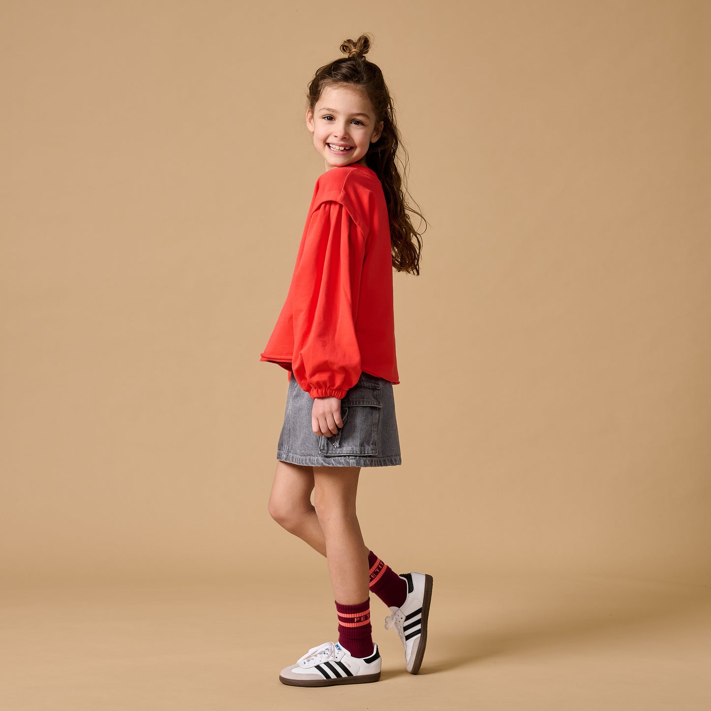 Petit Blush - Carly Sweater Peach