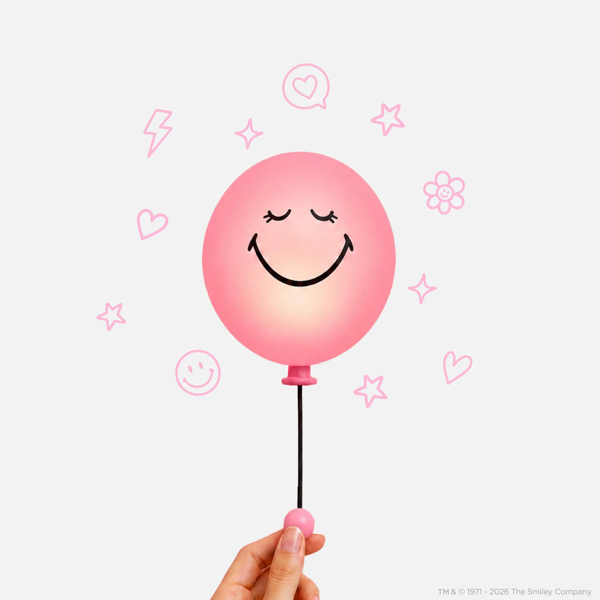MOB Paris - Bubbly Light Smiley World® | Light Pink