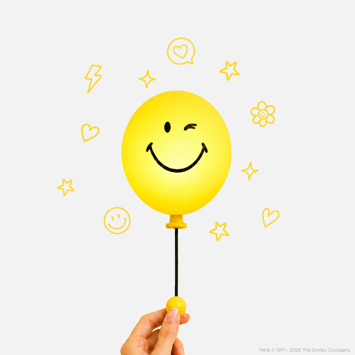 MOB Paris - Bubbly Light Smiley World® | Yellow