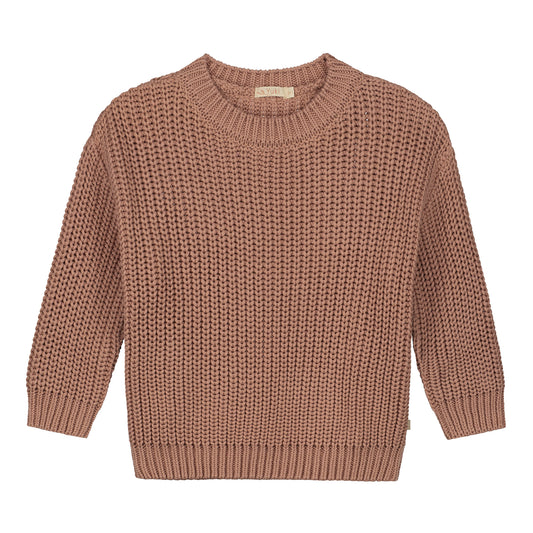 Yuki - Chunky Knitted Sweater Blush