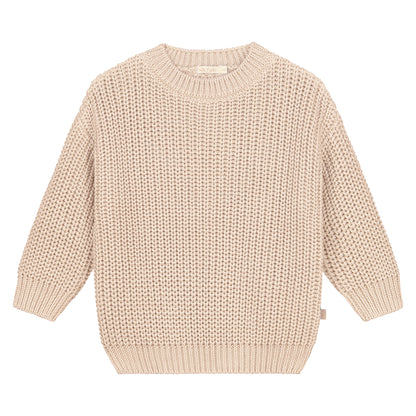 Yuki - Chunky Knitted Sweater Moon