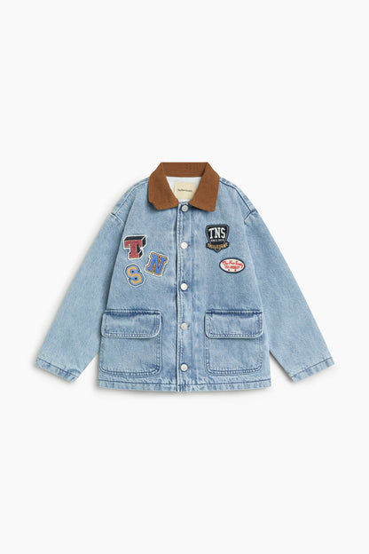 The New Society - Ridge Jacket | Denim