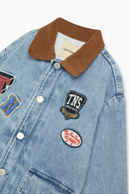 The New Society - Ridge Jacket | Denim