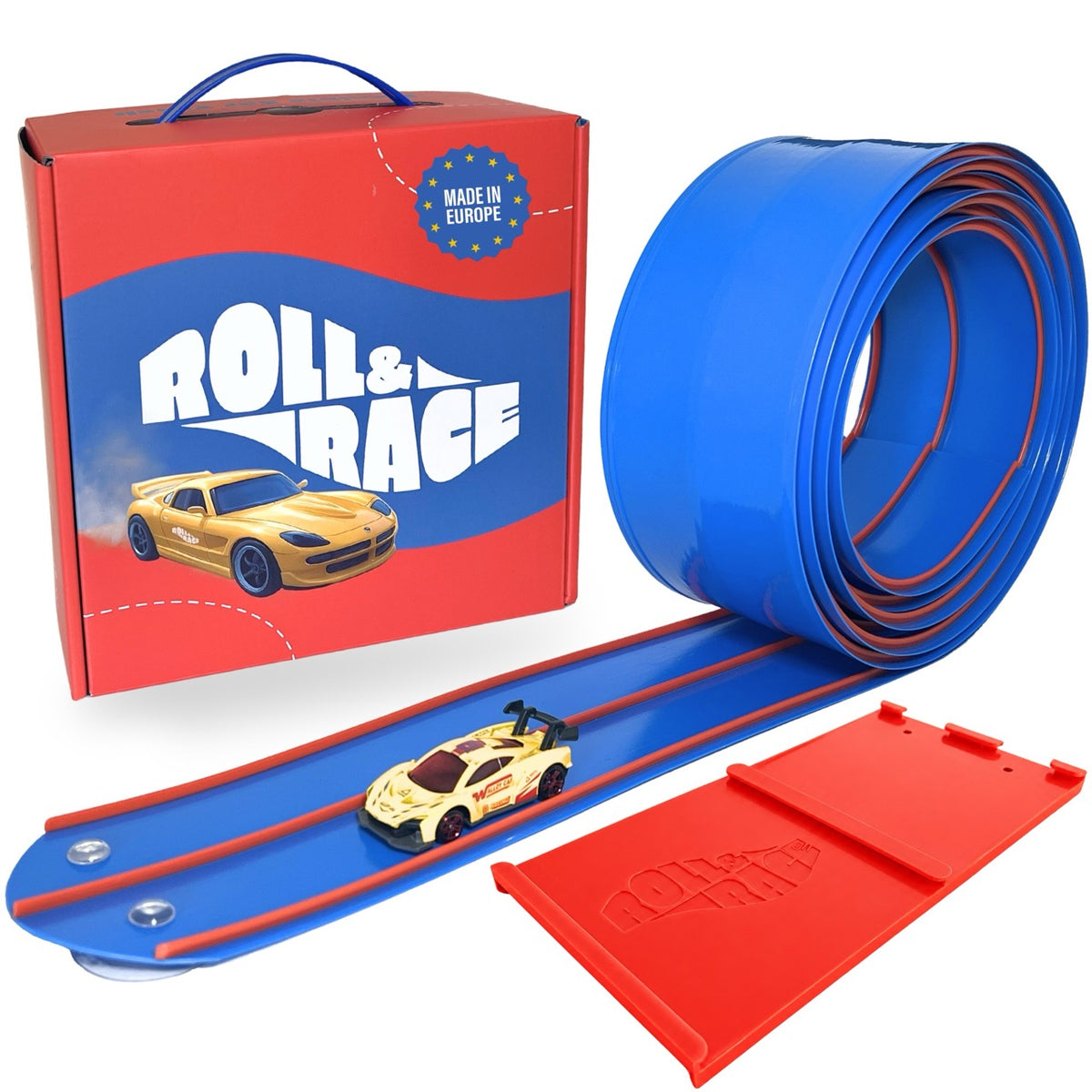 Roll & Race - Flexibele Autobaan | 400 cm