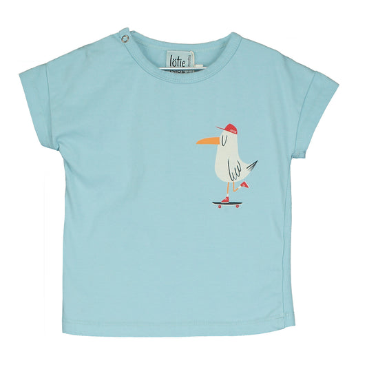 Lötikids - Baby T-Shirt Skating Seagull