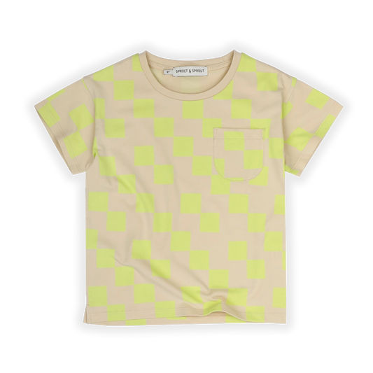 Sproet & Sprout - T-shirt pocket blocks print