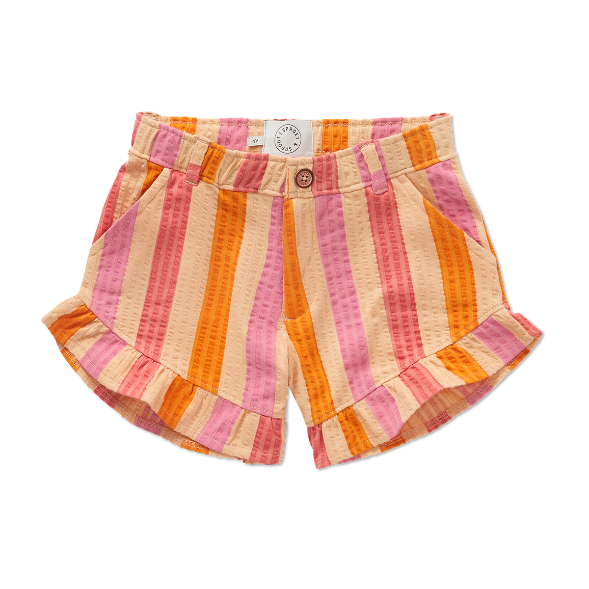 Sproet & Sprout - Ruffle shorts stripes