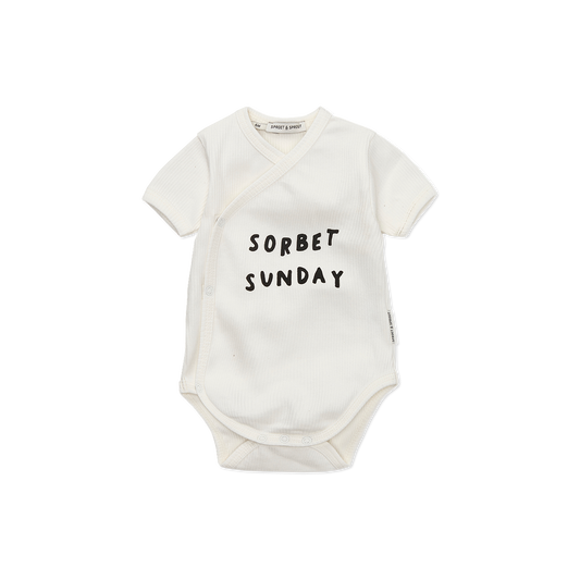 Sproet & Sprout - Rib romper sorbet sunday