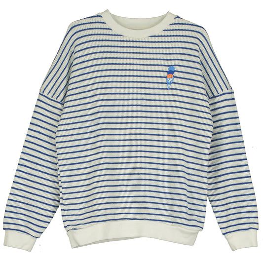 Lötikids - Kinder Sweatshirt Off white Ice Cream