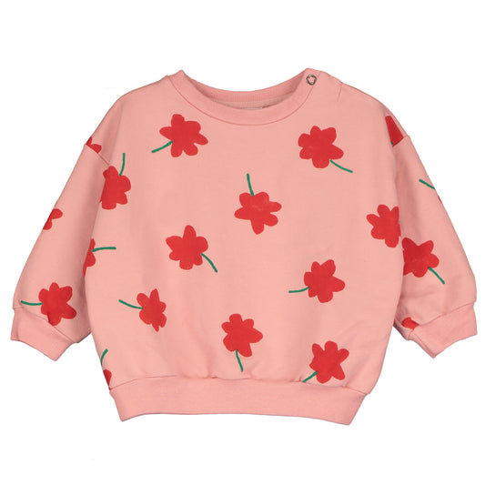 Lötikids - Baby Sweatshirt Poppies all over