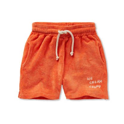 Sproet & Sprout - Terry shorts | orange sprint