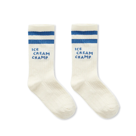 Sproet & Sprout - Socks ice cream champ | off white