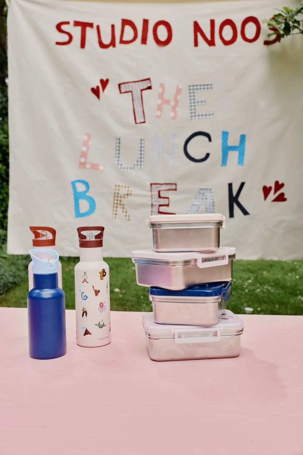 Studio Noos - Stainless Steel Lunchbox | Alphabet