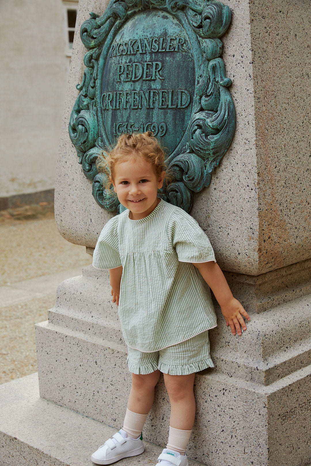 Copenhagen Colors - Seersucker girly shorts