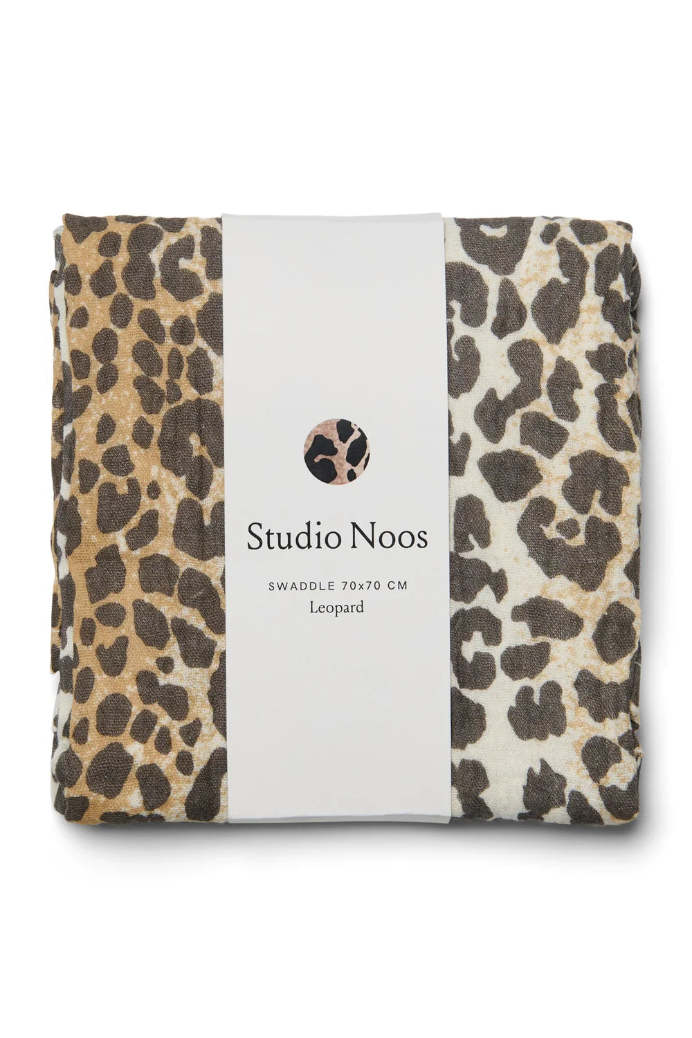 Studio Noos – Leopard Swaddle Hydrofiele Doek | Medium 70×70 cm