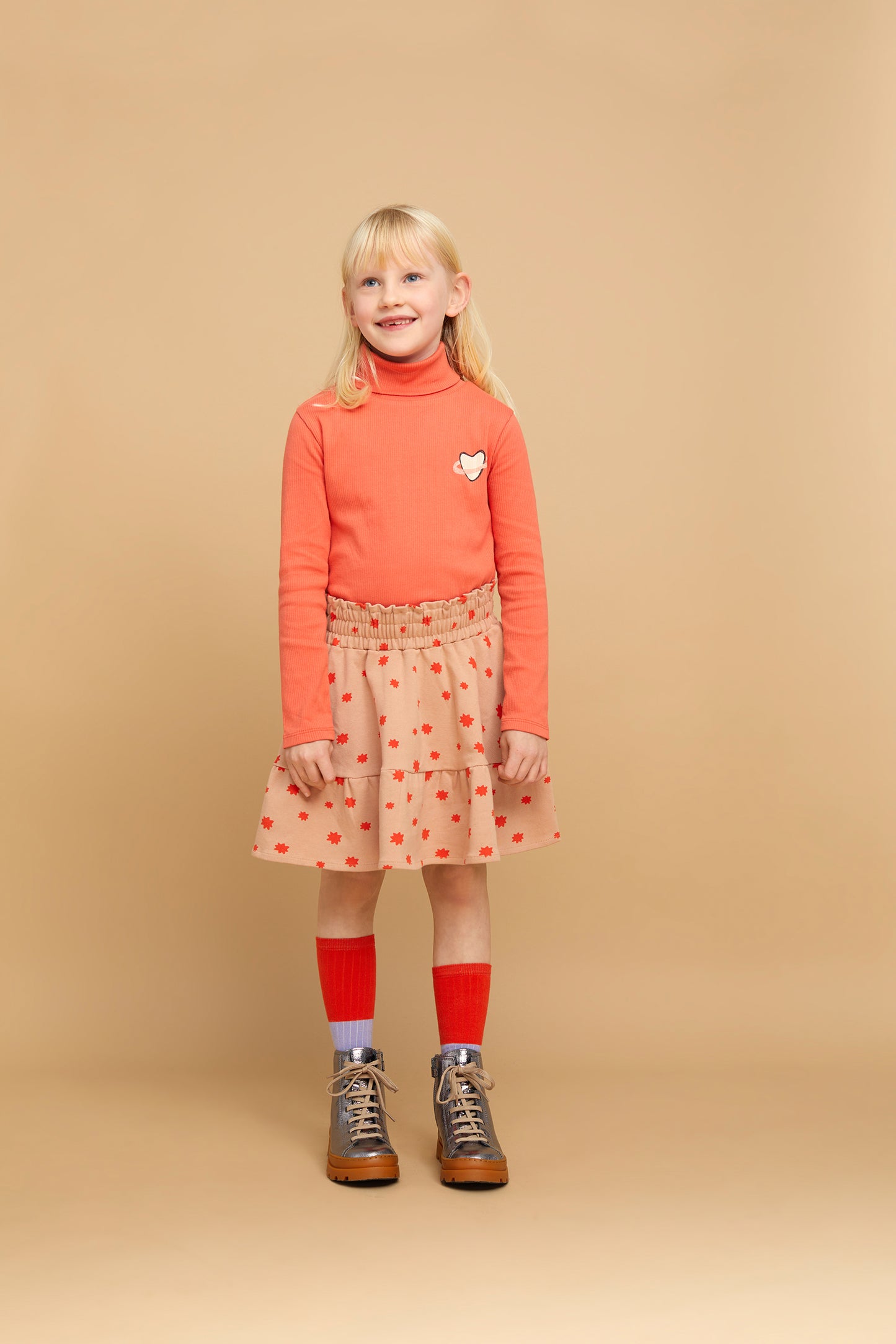 Sproet & Sprout - Socks colourblock grenadine