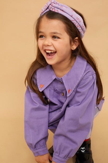 Sproet & Sprout - Turban headband hearts
